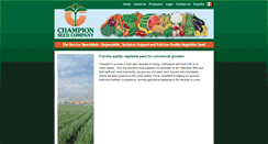 Desktop Screenshot of championseed.com